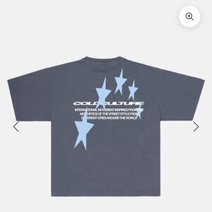 Cold Culture Men's Short Sleeve Tee - Gray and Blue